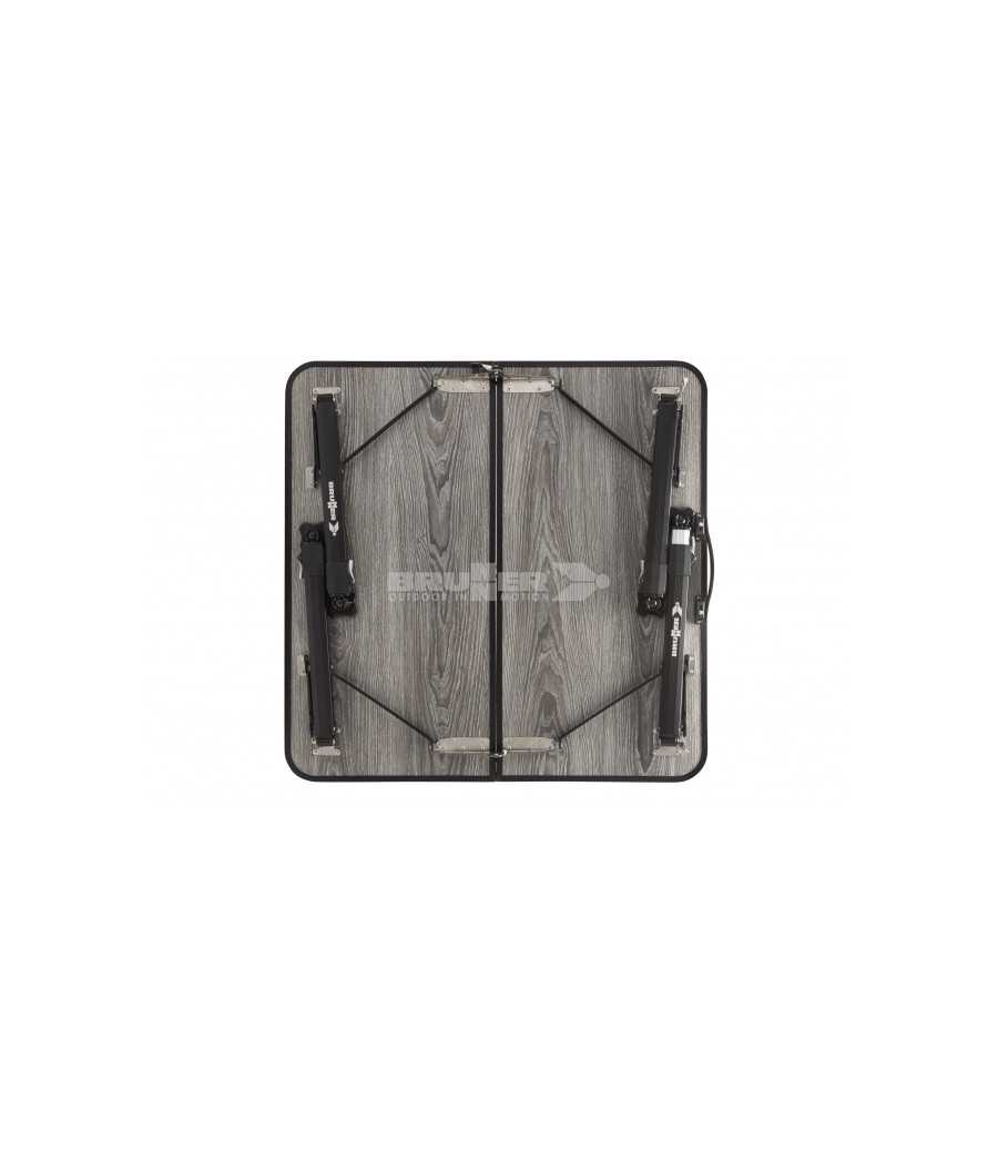 Tavolo pieghevole Brunner ELÙTOP COMPACK SQUARE 120 – 120x120 cm regolabile in altezza in alluminio