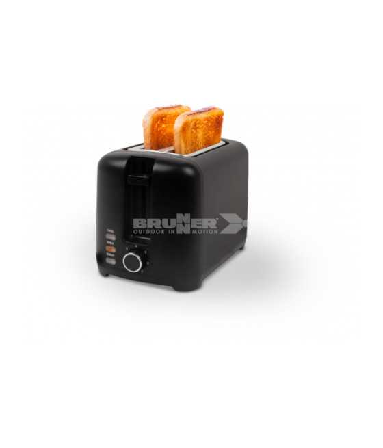 Tostapane Brunner MINUWATT TOASTER 230V 780-930W basso consumo ideale per camper