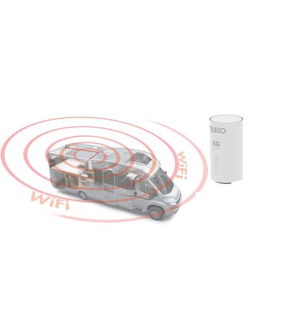 Router 5G WLT58EX Wi-Fi 7 Dual SIM 12V per Camper e Van