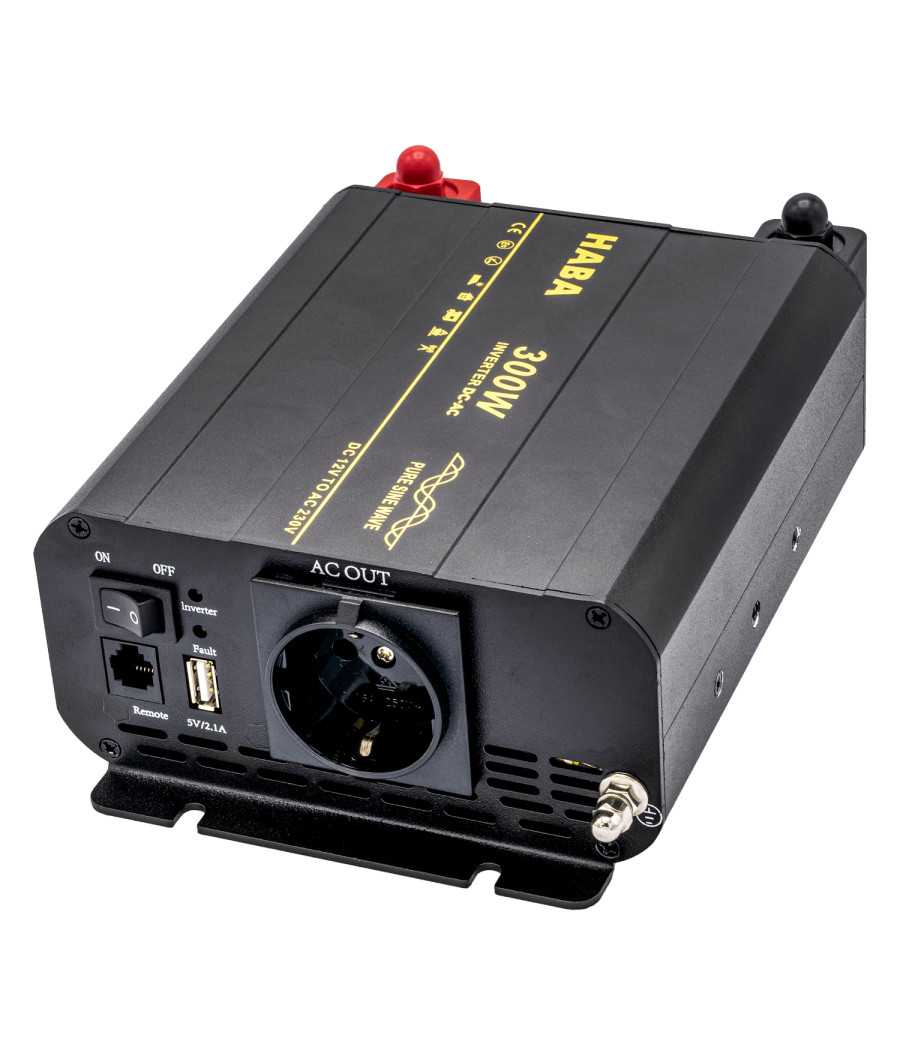 HABA Inverter Pure Sine Wave 300W 12V 230V