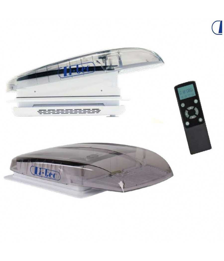 Plus Fan Crystal 400×400 Di‑Tec | Oblò Ventilato Camper