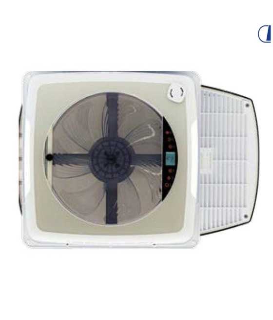 Plus Fan Crystal 400×400 Di‑Tec | Oblò Ventilato Camper