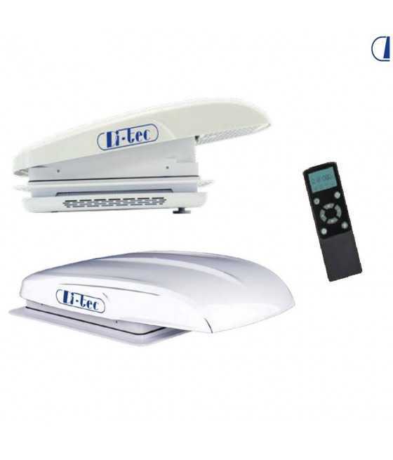 DI-TEC PLUS FAN 400x400 BIANCO V.2.0 – Oblò Ventilato Camper con LED Dimmerabili