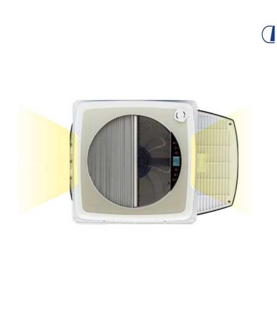 Plus Fan 400x400 Nero V.2.0 Oblò Ventilato Camper DI-TEC