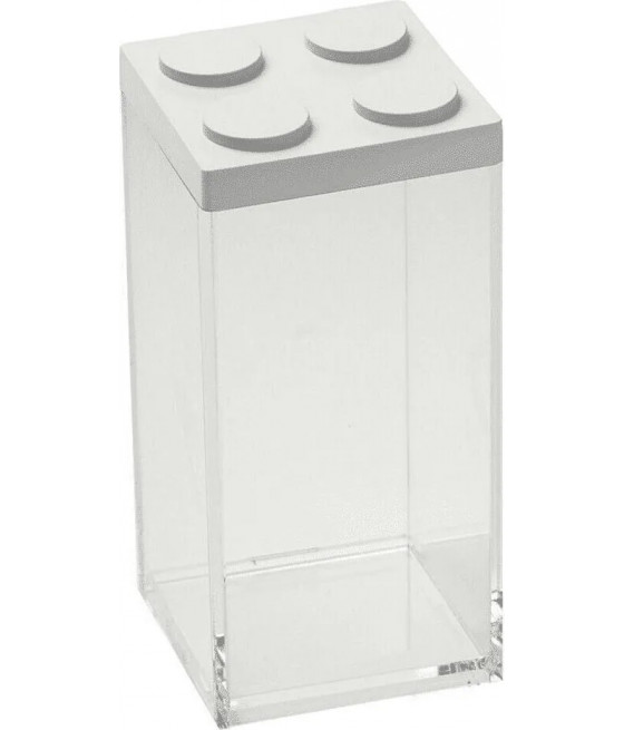 Barattolo modulare 1,5 l Brickstore OMADA Color bianco