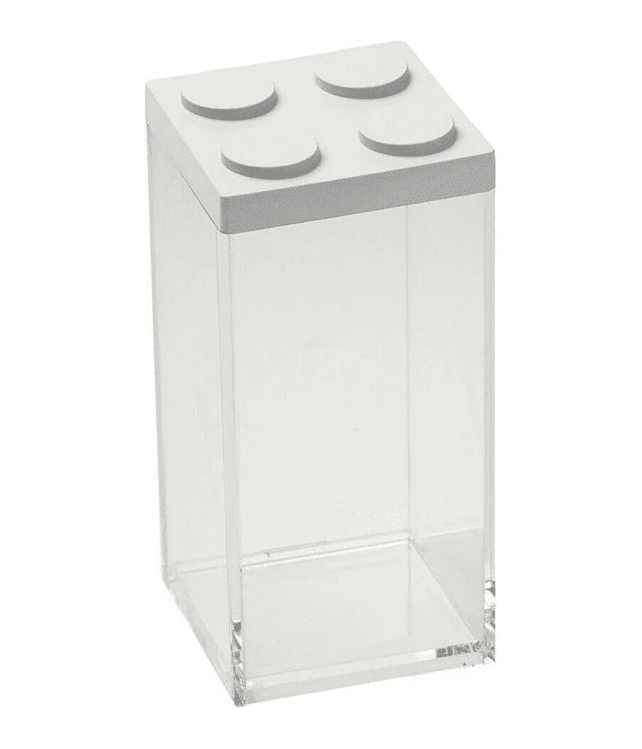 Barattolo modulare 1,5 l Brickstore OMADA Color bianco