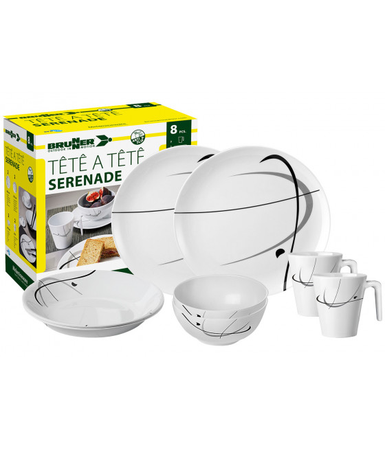 SOLO ONLINE - Set tête-à-tête Serenade 8 pz
