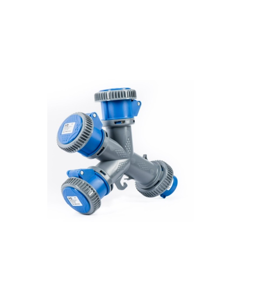 Moltiplicatore industriale a 3 vie IP67 MADE IN ITALY - VB-1452