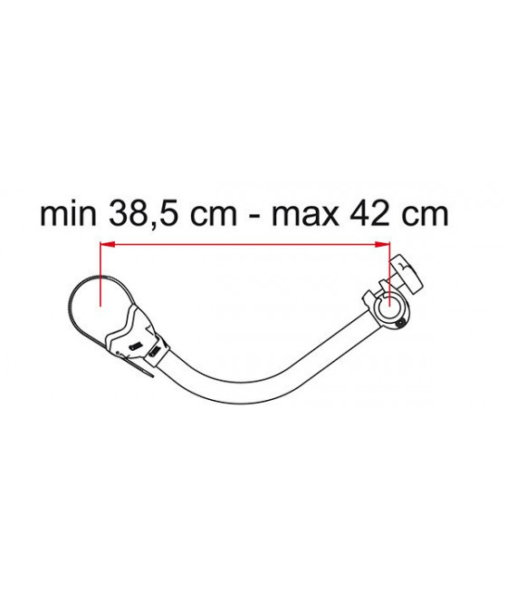 Braccetto ricambio portabici Fiamma