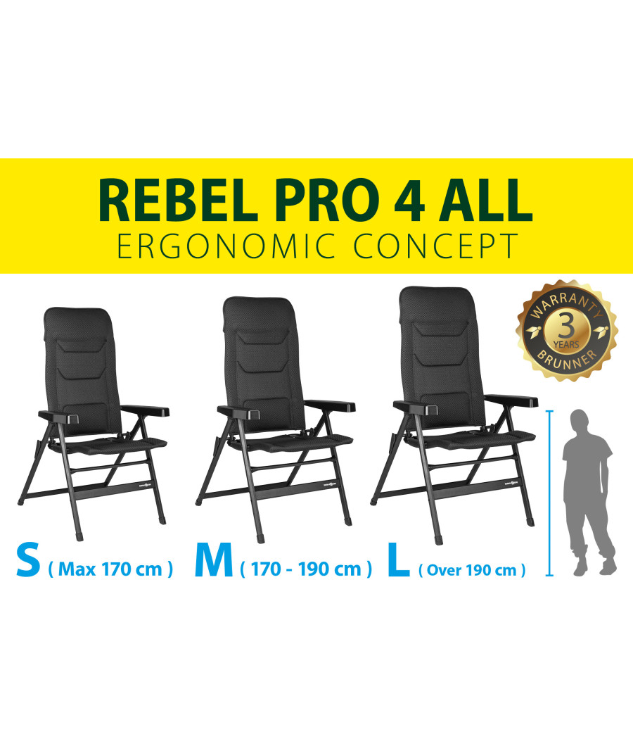 Sedia Rebel Pro SMALL - SOLO ONLINE