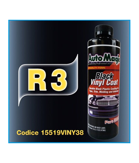 R3 BLACK VINYL COAT
