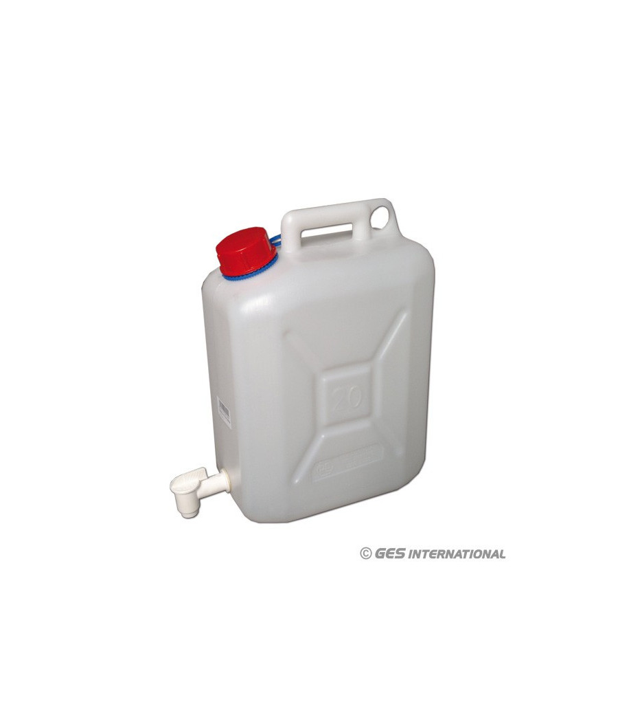 Tanica acqua potabile 20 L c/rubinetto - TAN120