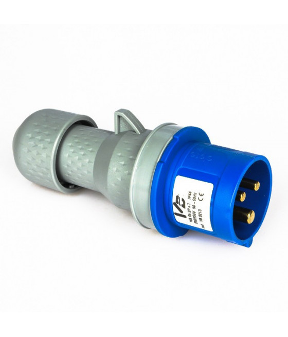 Spina mobile dritta IP44 16A MADE IN ITALY
