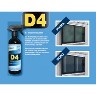 D4 WINDOW CLEANER DETERGENTE VETRI 500 ML