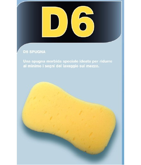 D6 SPUGNA MORBIDA LAVAGGIO
