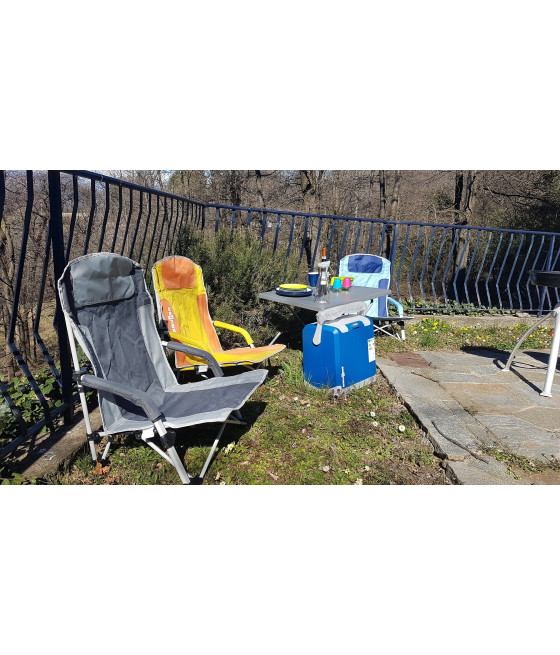 Spiaggina Brunner Bula azzurro pieghevole camping spiaggia
