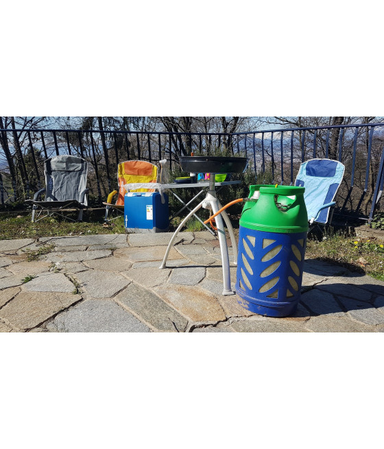 Spiaggina Brunner Bula azzurro pieghevole camping spiaggia