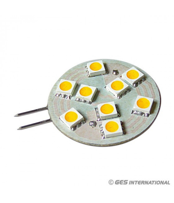 Lampadina G4 9 LED bianco caldo