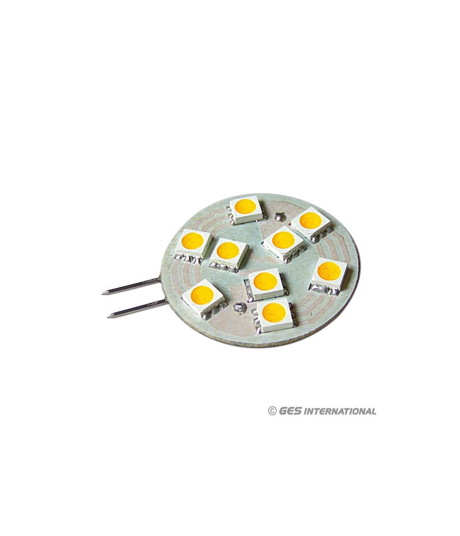 Lampadina G4 9 LED bianco caldo