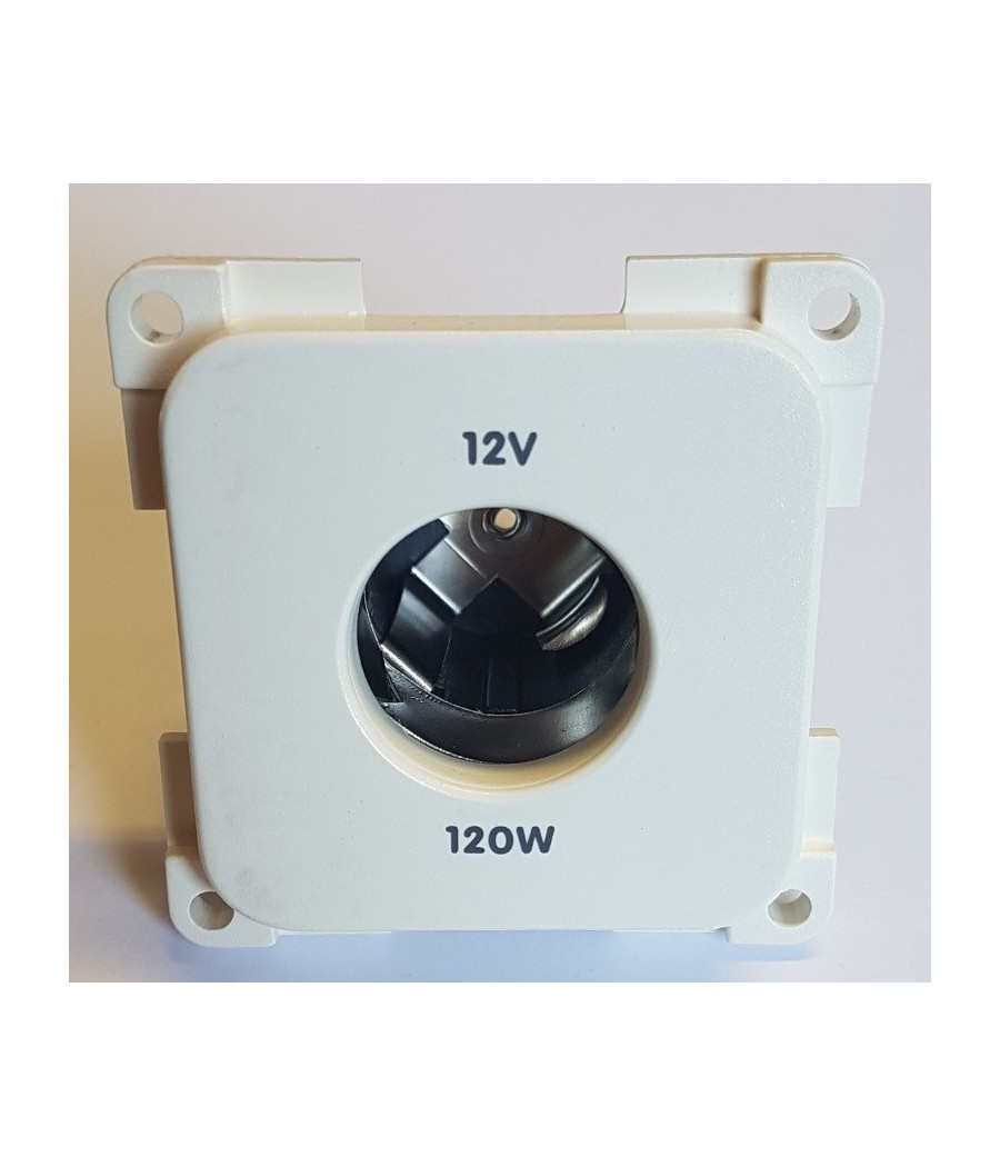 MP12A presa 12 v accendisigari bianco