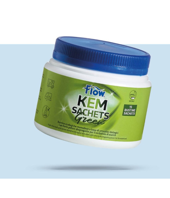Disgregante in bustine GREEN Flow Kem Sachets 15 bustine