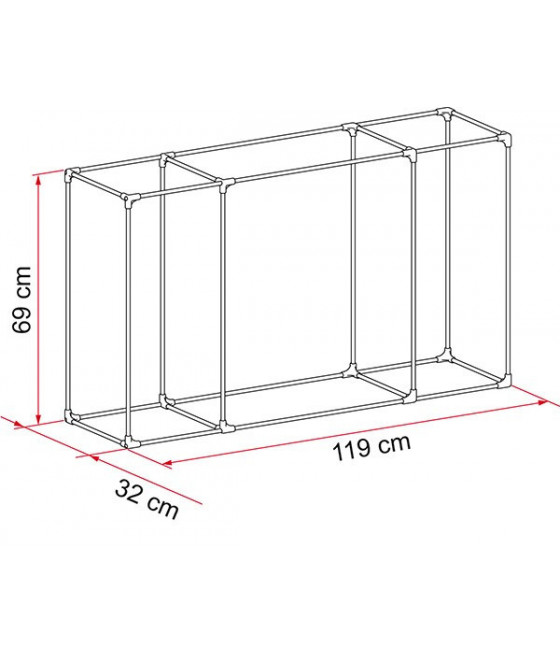 Kit Frame Cargo Back