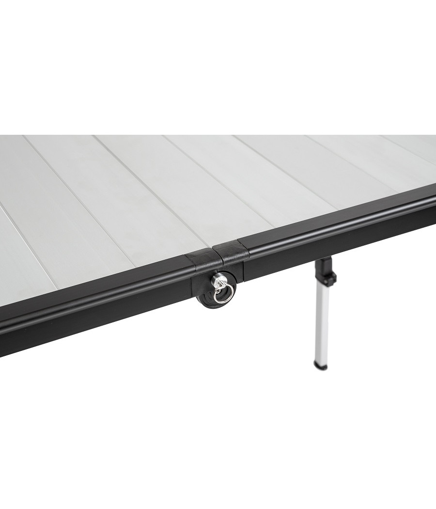 Brunner Dinemic 4 – Tavolo pieghevole regolabile in altezza, robusto e salvaspazio