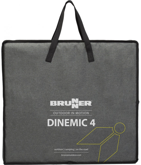 Brunner Dinemic 4 – Tavolo pieghevole regolabile in altezza, robusto e salvaspazio