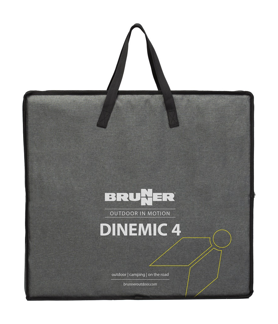 Brunner Dinemic 4 – Tavolo pieghevole regolabile in altezza, robusto e salvaspazio