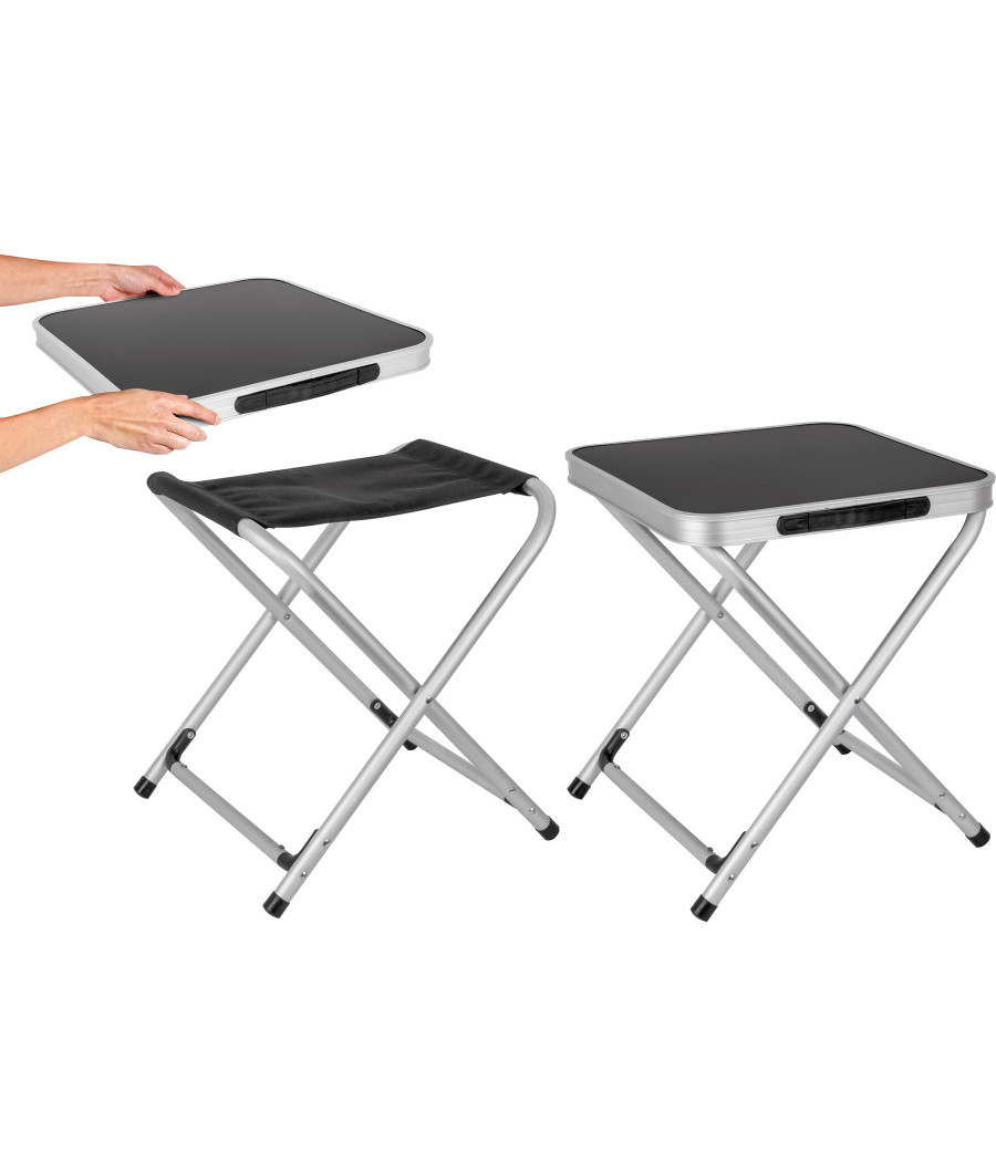 Sgabello + ripiano Hoggy Set