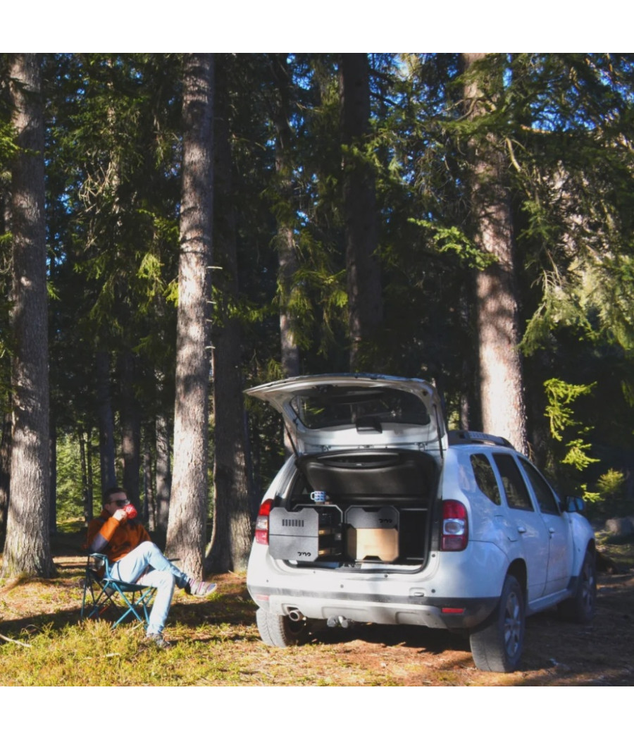 STOCK M1 – Modulo cucina per campeggio auto, fuoristrada, tenda da tetto