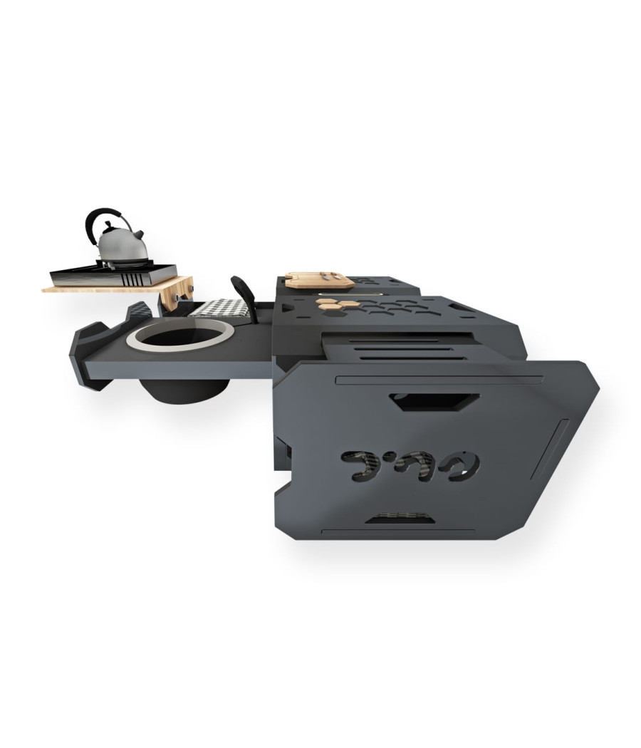 STOCK M1 – Modulo cucina per campeggio auto, fuoristrada, tenda da tetto