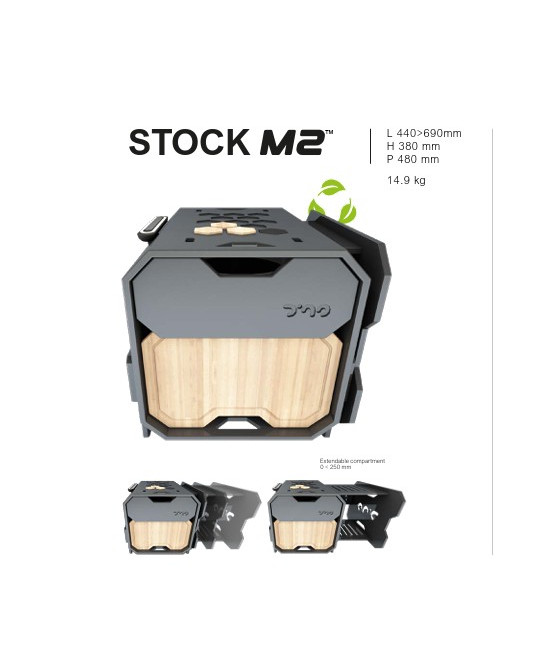 STOCK M2 – Modulo lavaggio e preparazione per campeggio auto, fuoristrada, tenda da tetto