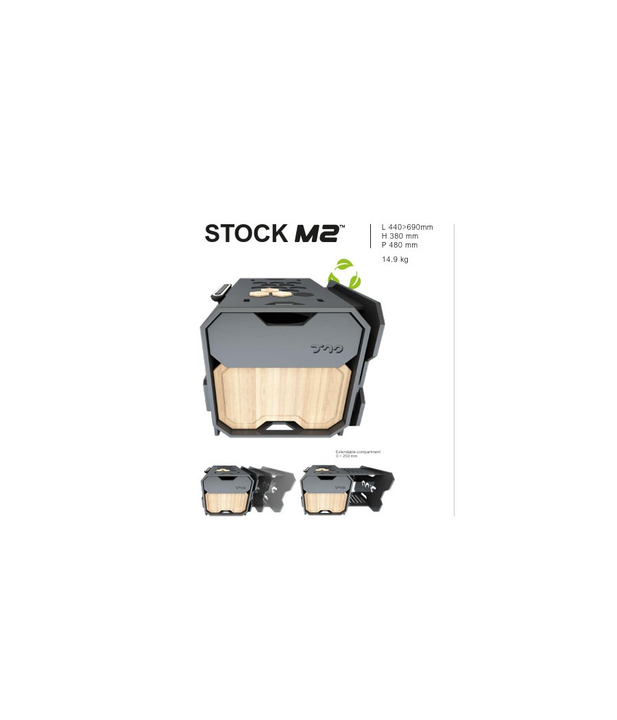 STOCK M2 – Modulo lavaggio e preparazione per campeggio auto, fuoristrada, tenda da tetto