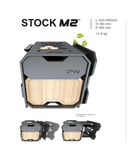 STOCK M2 – Modulo lavaggio e preparazione per campeggio auto, fuoristrada, tenda da tetto