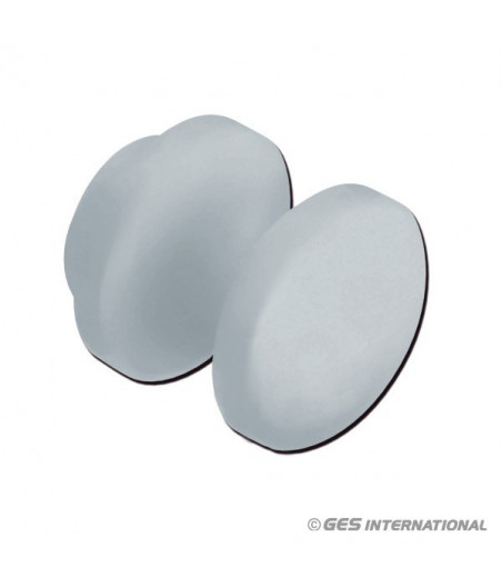 Mini pulsante nichelato opaco