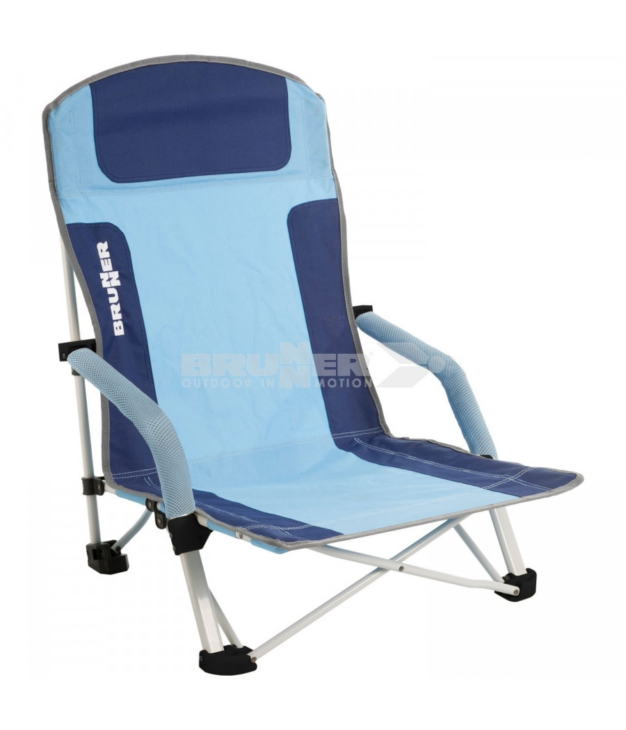 Spiaggina Brunner Bula azzurro pieghevole camping spiaggia