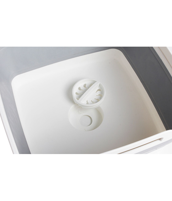 Bacinella Collassabile TANQ FoldAway – Lavello Portatile 16 L | Igienica, Salvaspazio e Perfetta per i Lavelli del Campeggio