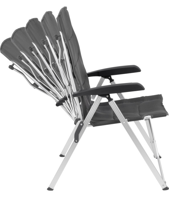 Brunner Dynafold Recliner – Sedia da campeggio leggera, compatta e reclinabile 5 posizioni
