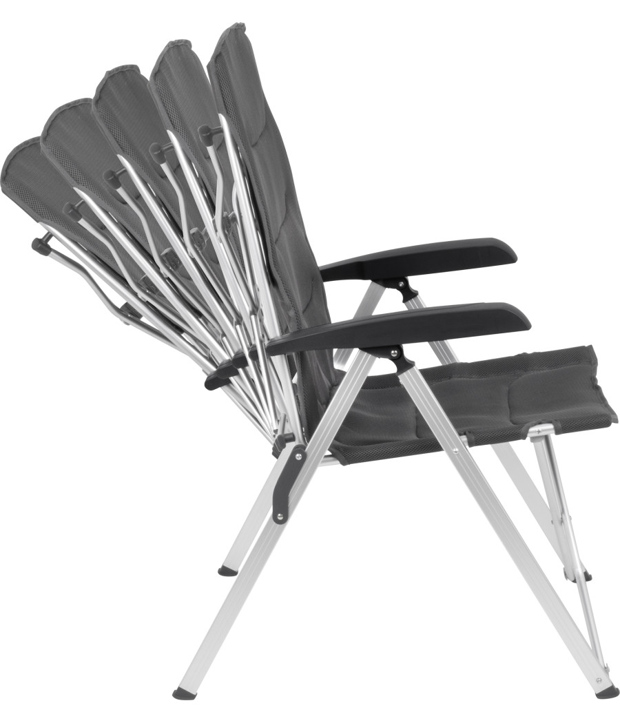 Brunner Dynafold Recliner – Sedia da campeggio leggera, compatta e reclinabile 5 posizioni