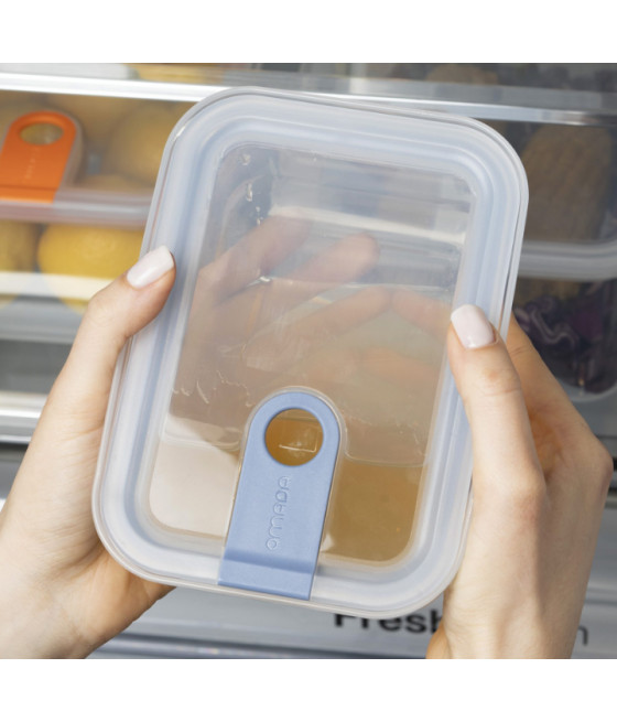 Contenitore ERMETICO per alimenti 2,3 l BLU AVIO OMADA PULL BOX CHEF