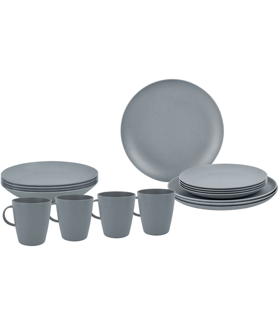 Set stoviglie PLA Tierra Magma 16 pz Brunner – Microonde
