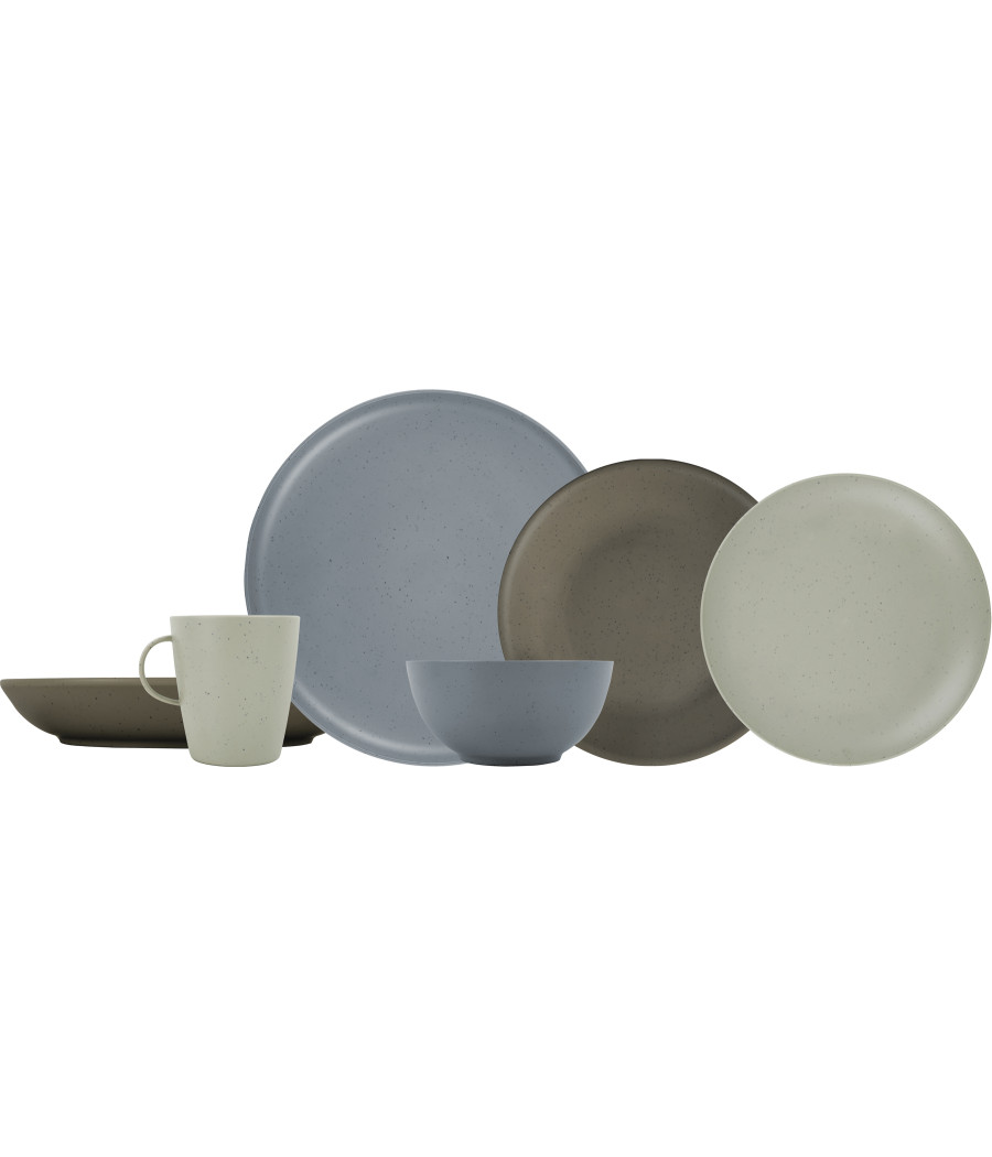 Set stoviglie PLA Tierra Magma 16 pz Brunner – Microonde