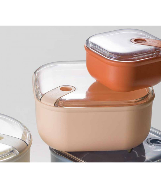 Contenitore ERMETICO per alimenti quadrato PERVINCA OMADA PULL BOX 1 L