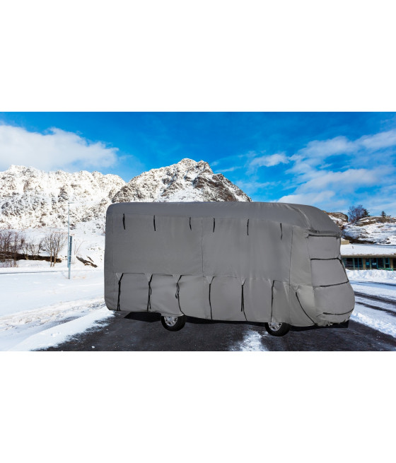 Brunner Camper Cover SI 6M 750–800 cm – Telo invernale TNT 4 strati per camper semintegrali