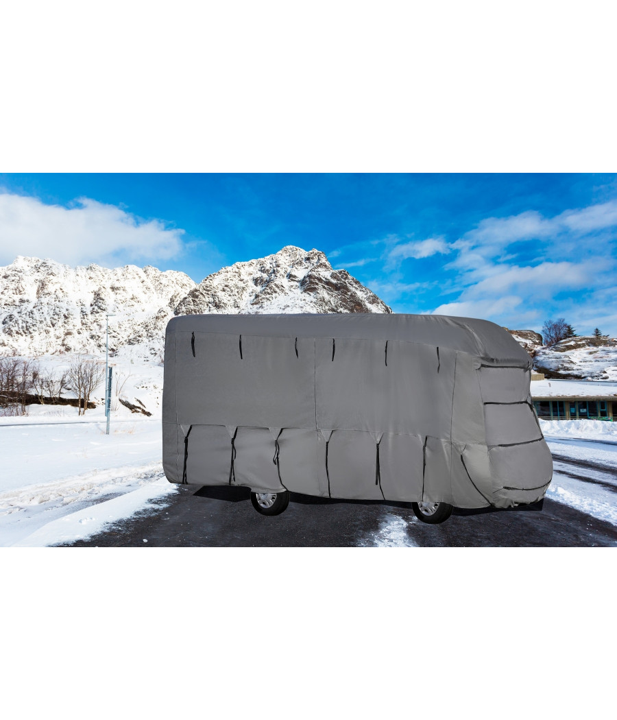 Brunner Camper Cover SI 6M 600–650 cm – Telo invernale TNT 4 strati per camper semintegrali
