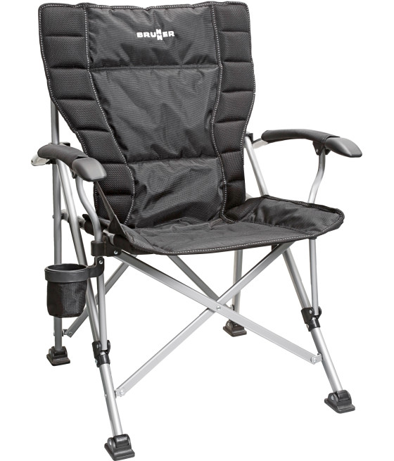 Brunner Raptor NG 2.0 – Sedia pieghevole a ombrello in acciaio 100% poliestere con portata 120 kg