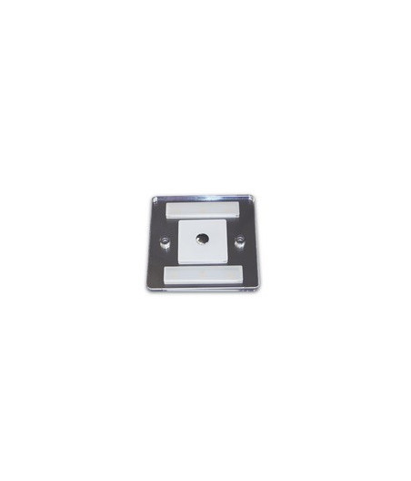 Plafoniera rettangolare a Led 3 W con luce notturna blu
