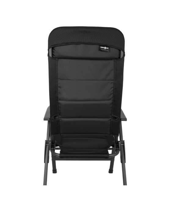 Brunner Skye 3D – Sedia pieghevole in alluminio con tessuto 3D traspirante (nero)