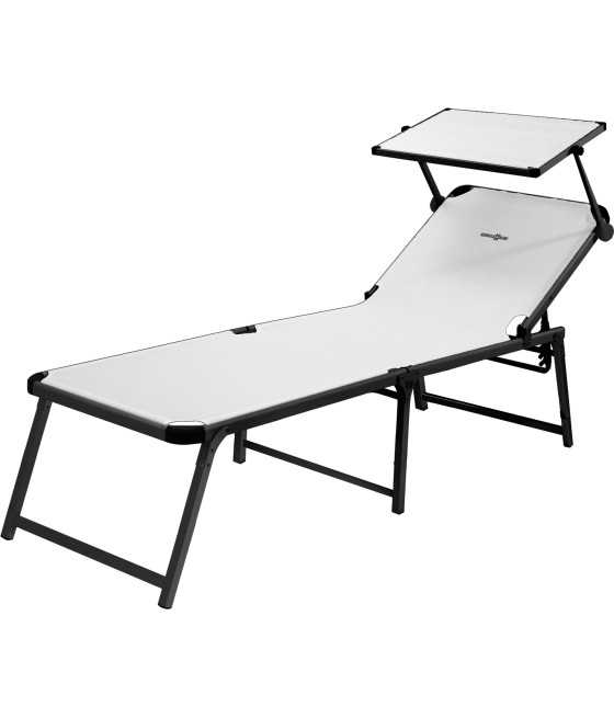 Lettino Marbella High (bianco)